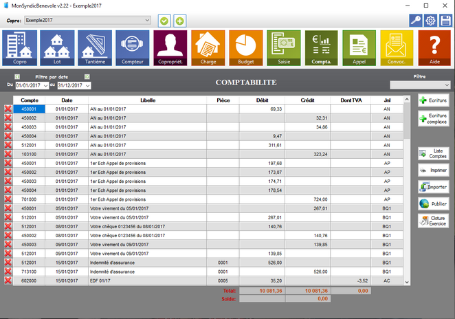 ecritures comptables
